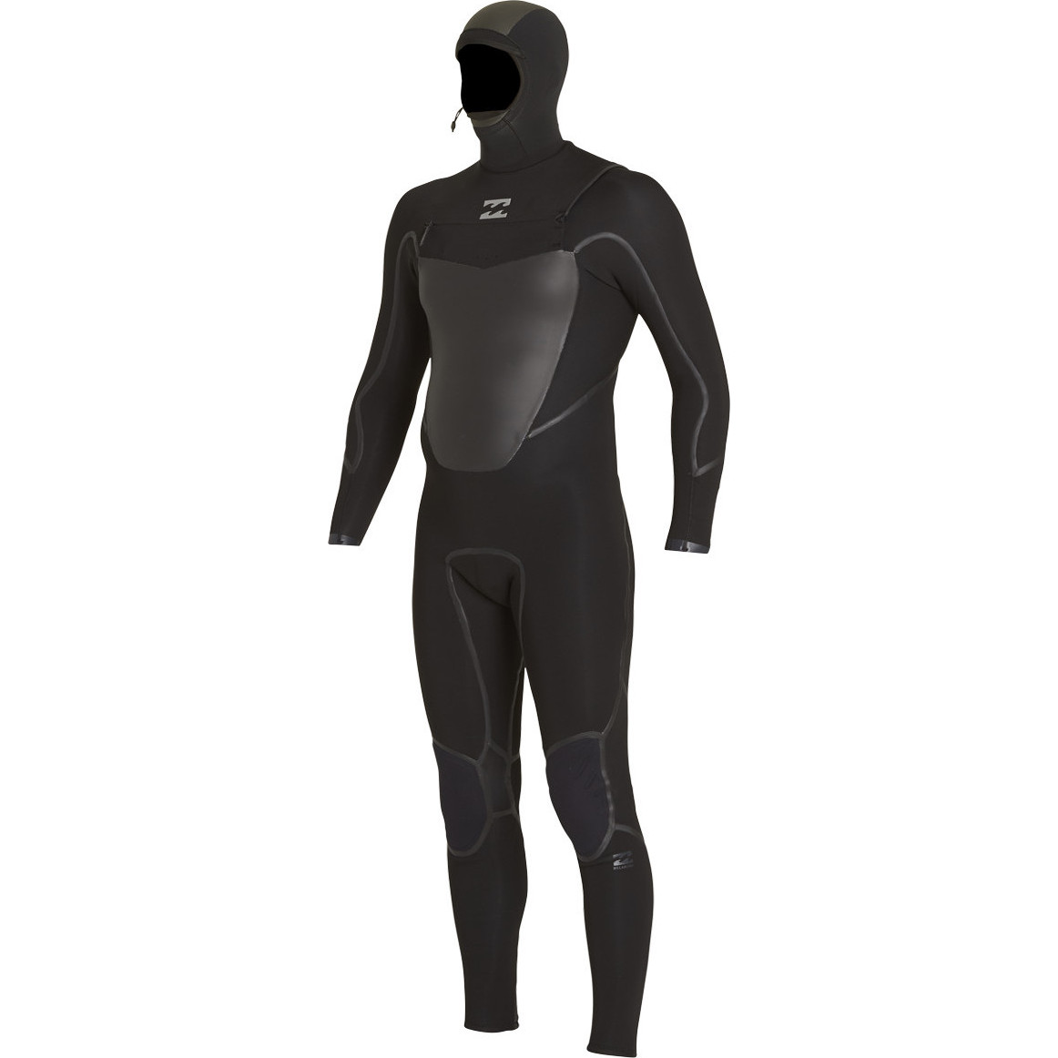 Billabong Furnace Carbon X 5/4mm Hooded Chest Zip Wetsuit BLACK F45M13